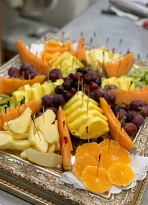 buffet di frutta